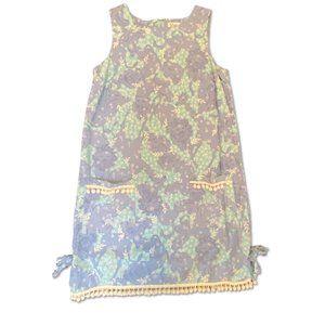 Lilly Pulitzer Shift Dress with Pom Pom Trim